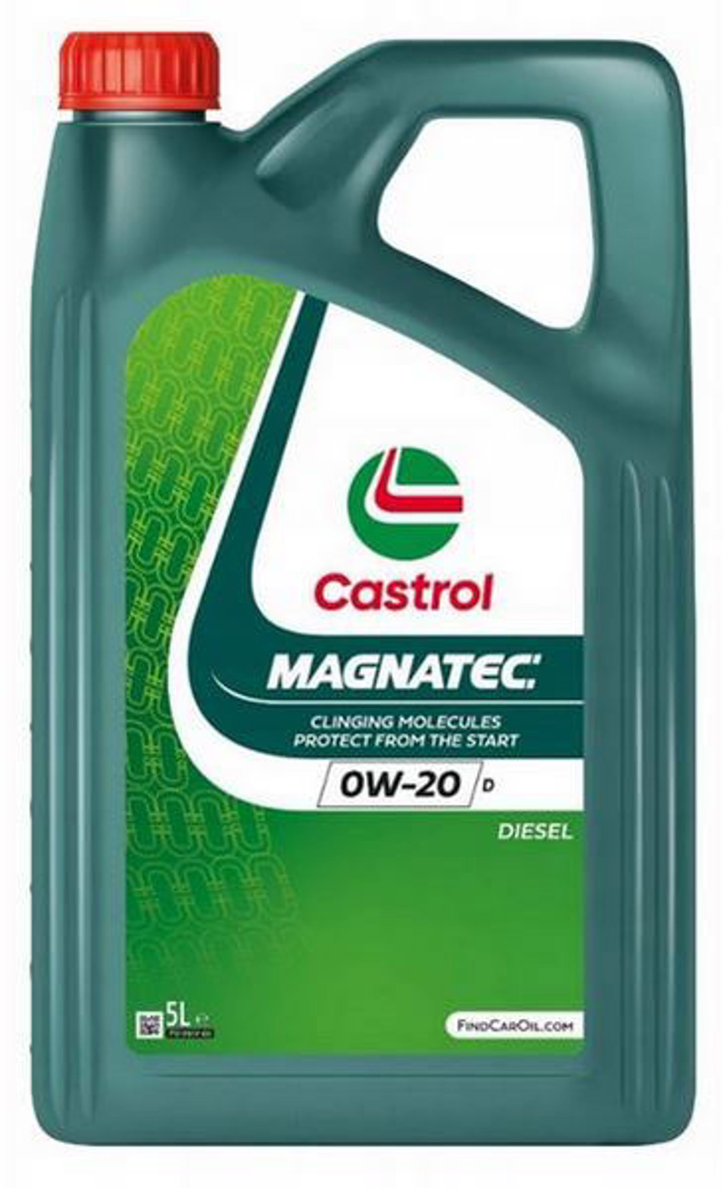 Масло моторное синтетическое 5л - для легк. авто, Ford WSS-M2C952-A1 CASTROL CASTROL 0W20 MAGNATEC D/5