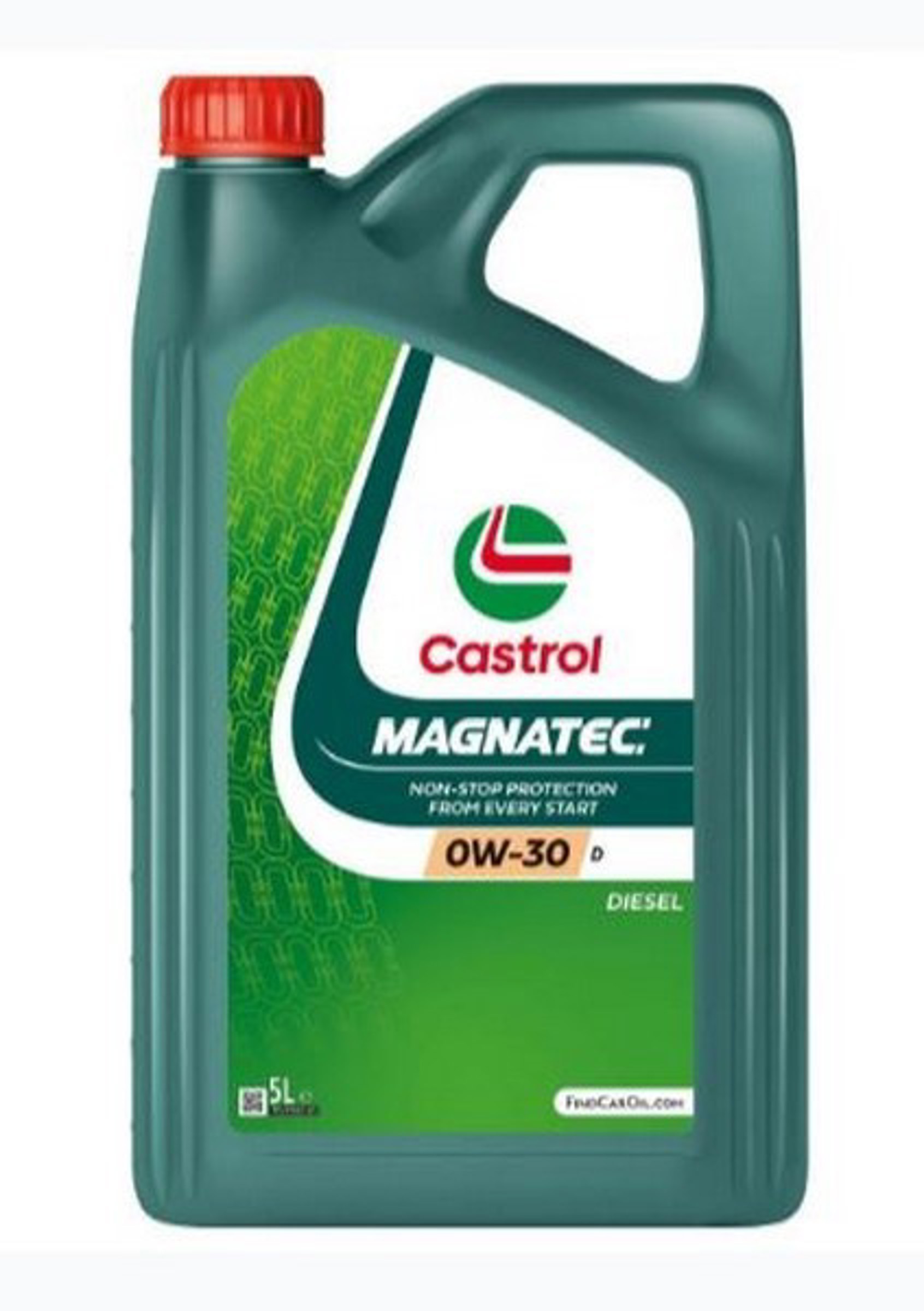 Масло моторное синтетическое 5л - для легк. авто, ACEA C2, Ford WSS-M2C950-A CASTROL CASTROL 0W30 MAGNATEC D/5