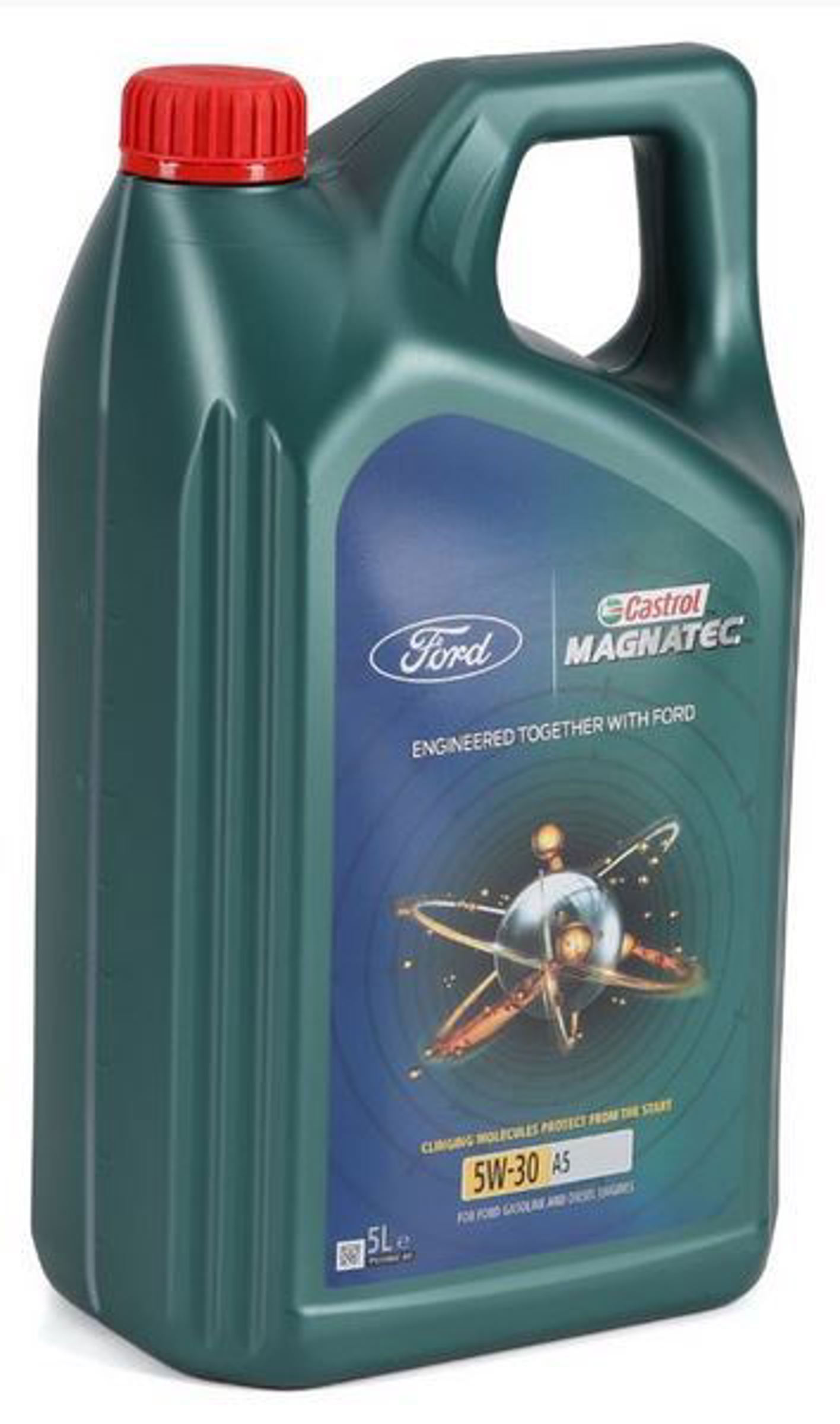 CASTROL 5W30 FORD MAGNATEC A5/5 CASTROL Масло моторное синтетическое 5л - для легк. авто, API SN, A5/B5, Ford WSS-M2C913-C/913-D, ILSAC GF-5