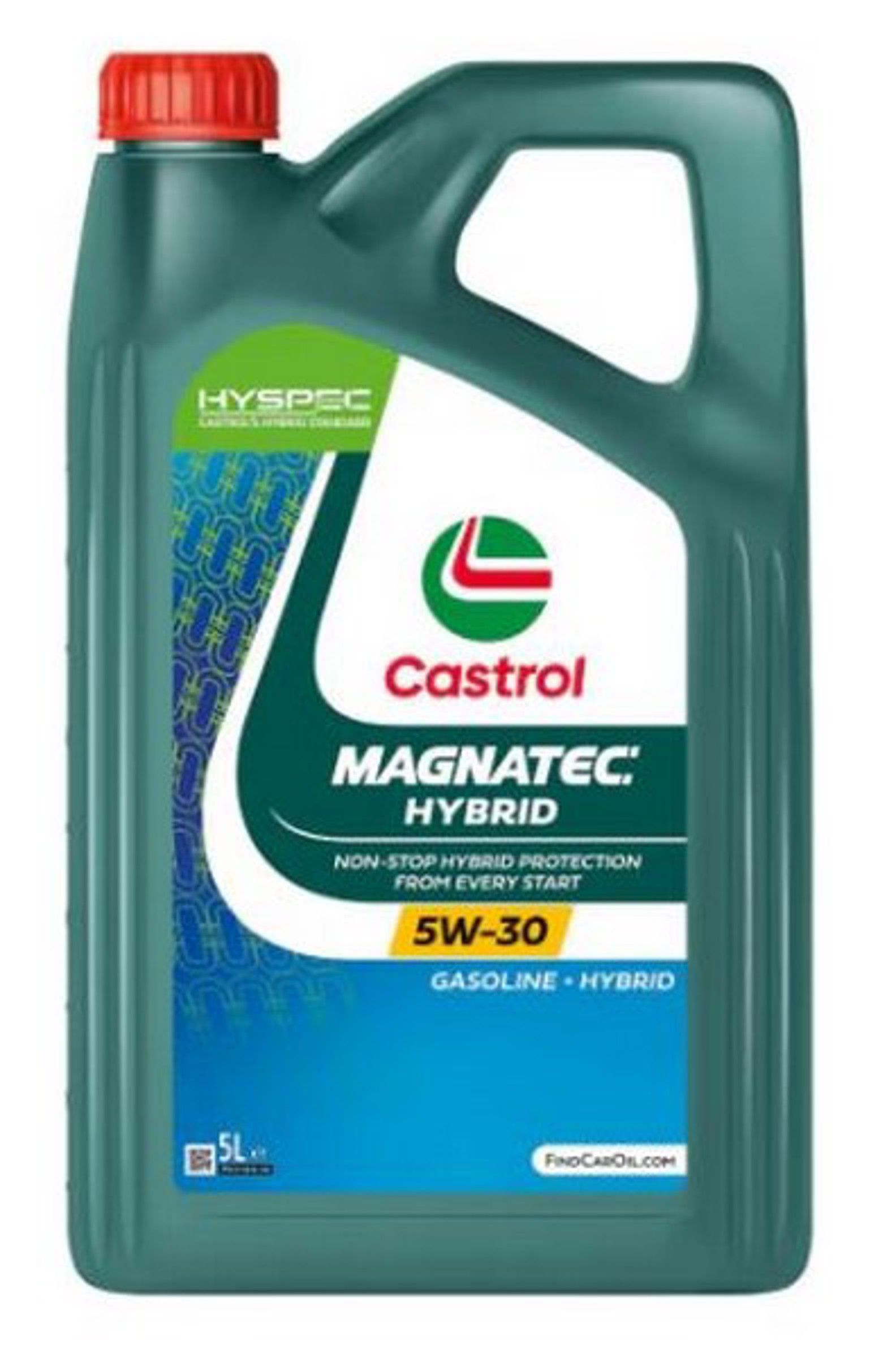 Масло моторное синтетическое 5л - для легк. авто, API SP, ILSAC GF-6 CASTROL CASTROL 5W30 MAGNATEC HYBRID/5