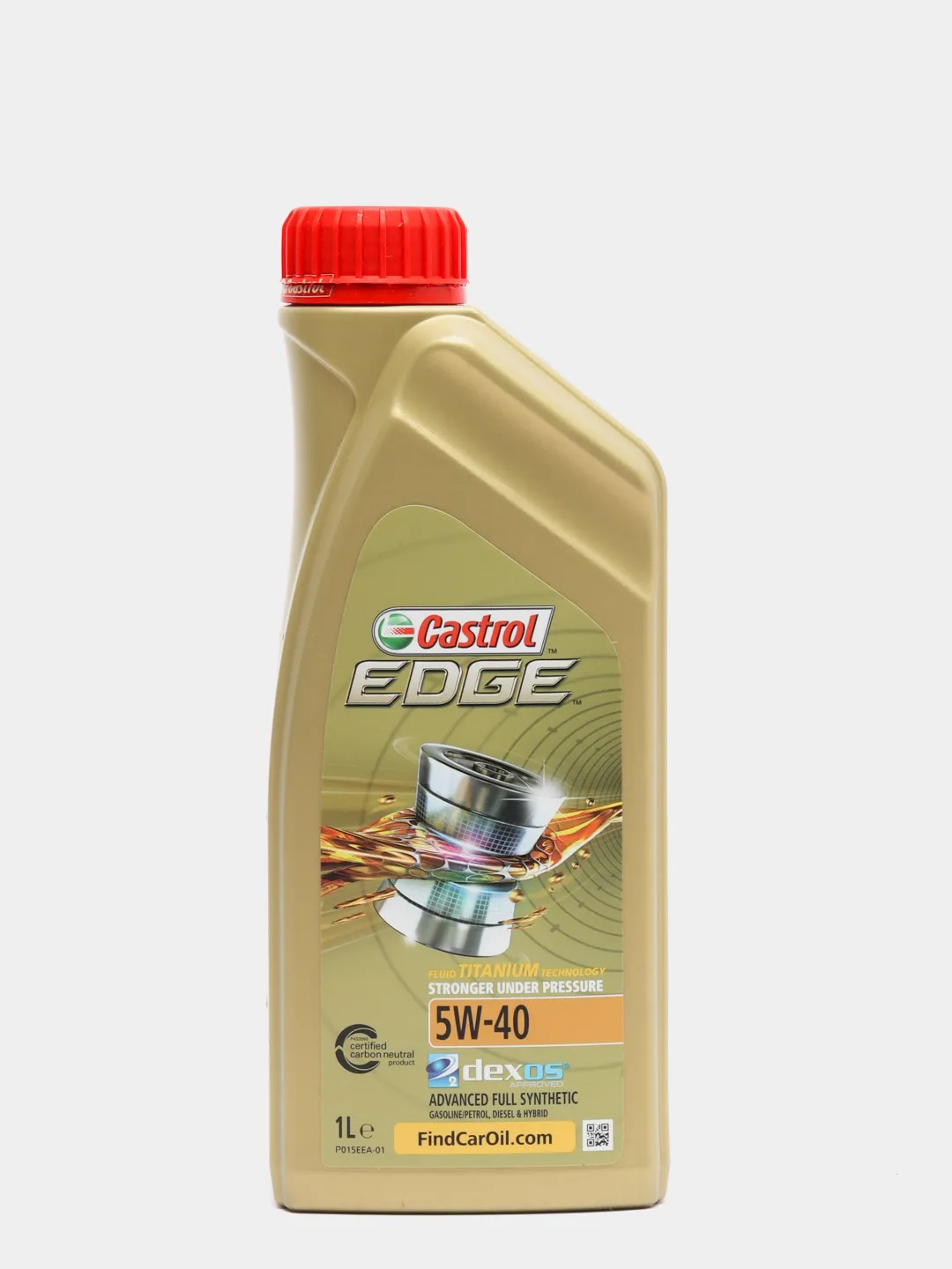 CASTROL 5W40 EDGE/1 CASTROL Масло моторное синтетическое 1л - для легк. авто, API SN/CF, ACEA C3, VW 505 00/505 01, dexos2, MB 229.31/229.51/226.5, Renault RN 0700/RN 0710, Ford WSS-M2C917-A, FIAT 9.55535-S2