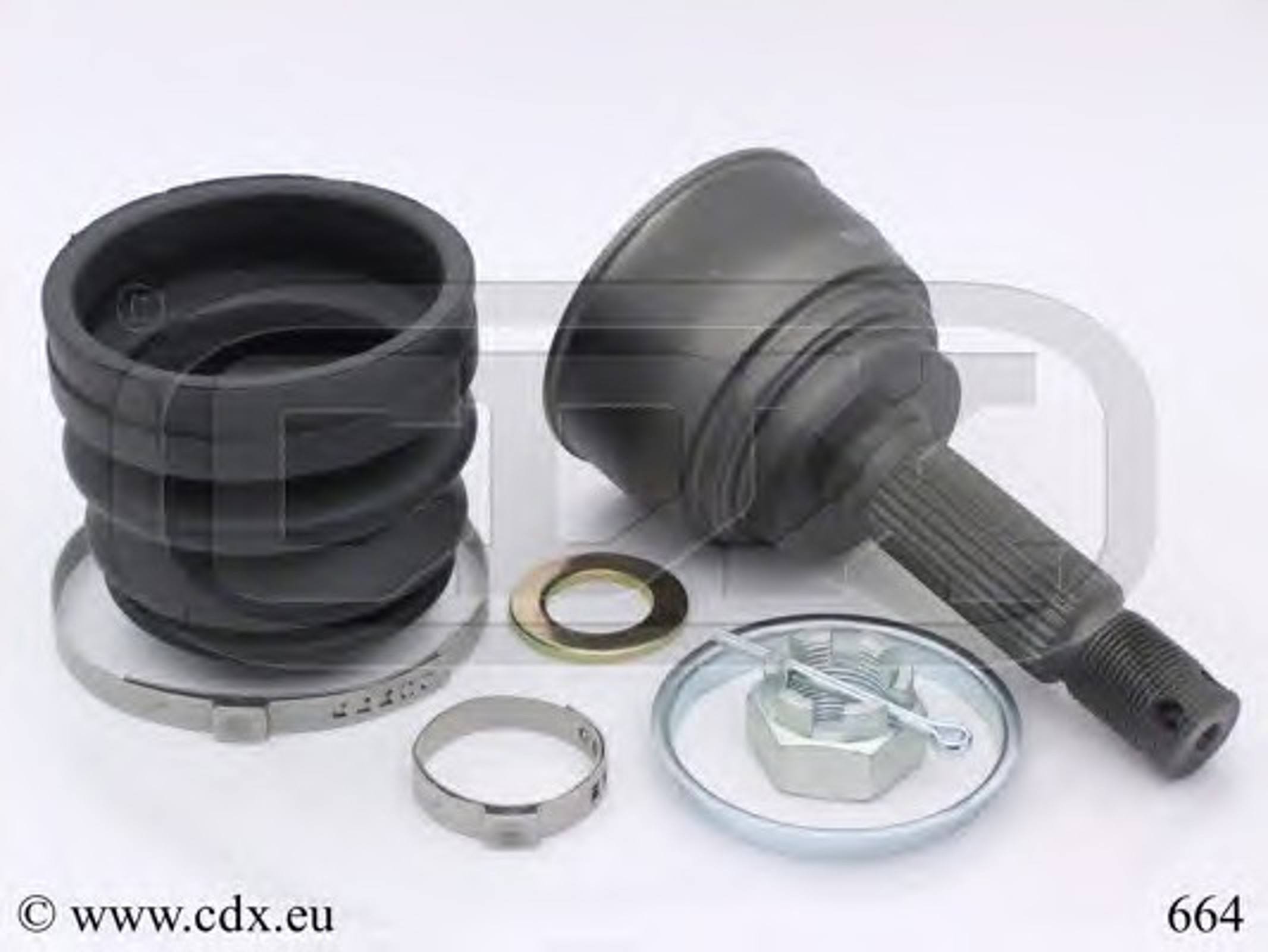 Шарнирный комплект приводной вал CDX 664