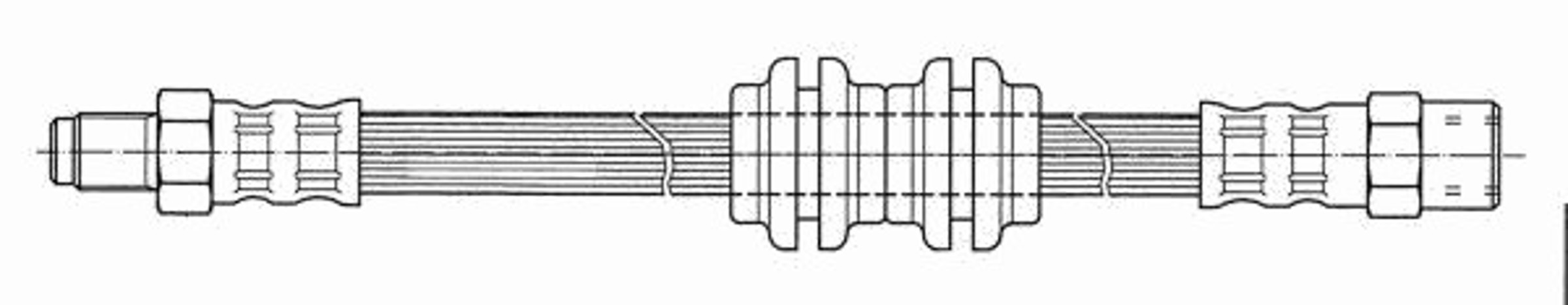 Шланг тормозной CEF 510012