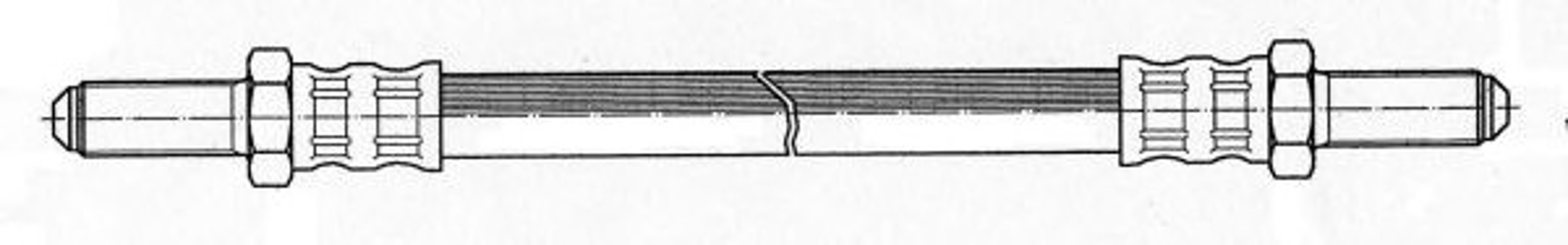 Шланг тормозной CEF 510111