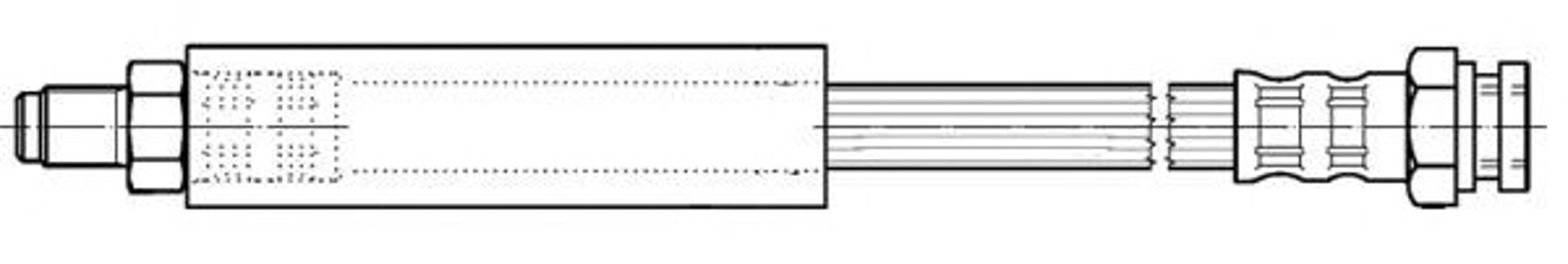 Шланг тормозной CEF 510197