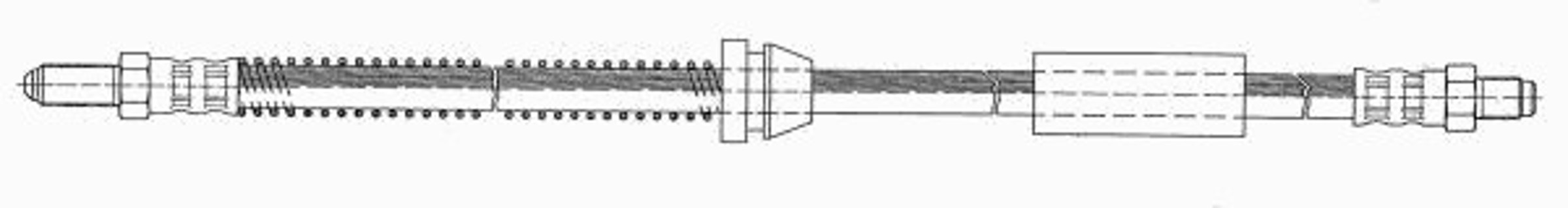 Шланг тормозной CEF 511266