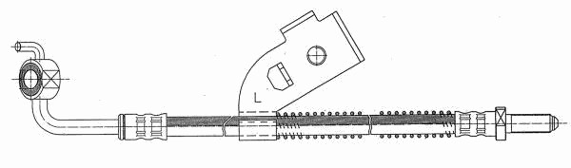 Шланг тормозной CEF 511284