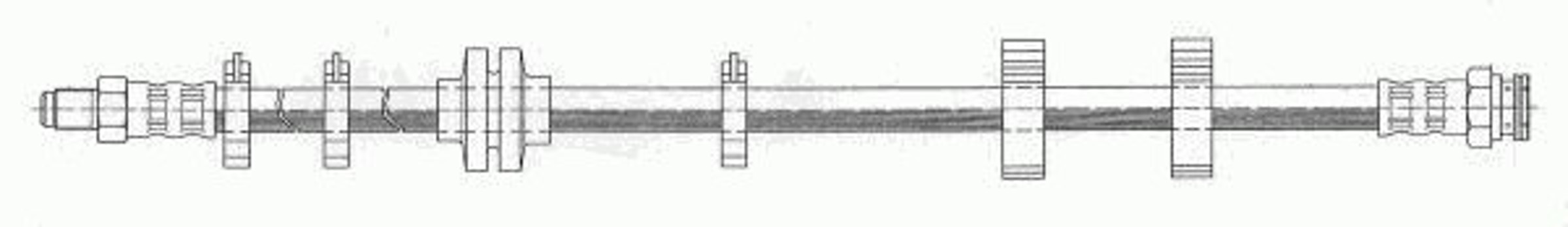Шланг тормозной CEF 511406