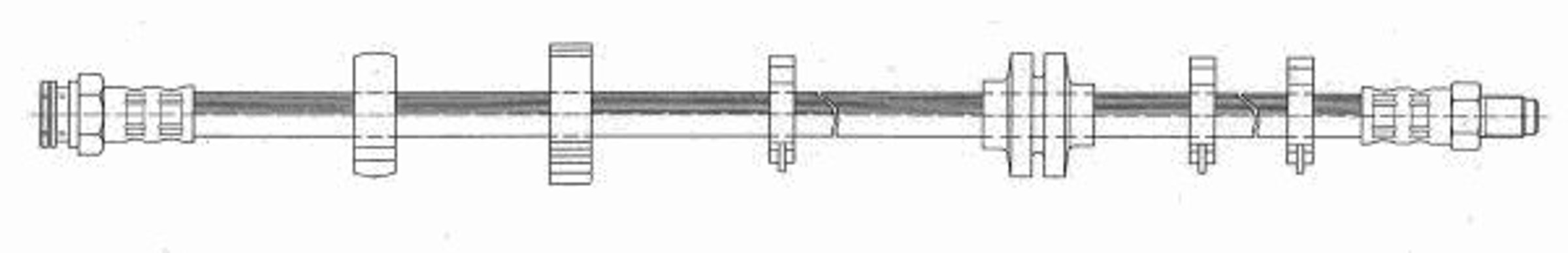 Шланг тормозной CEF 511544