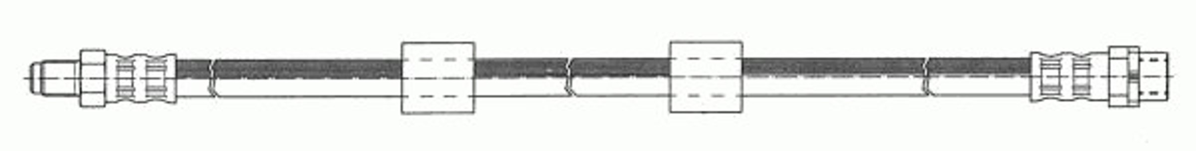 Шланг тормозной CEF 511586