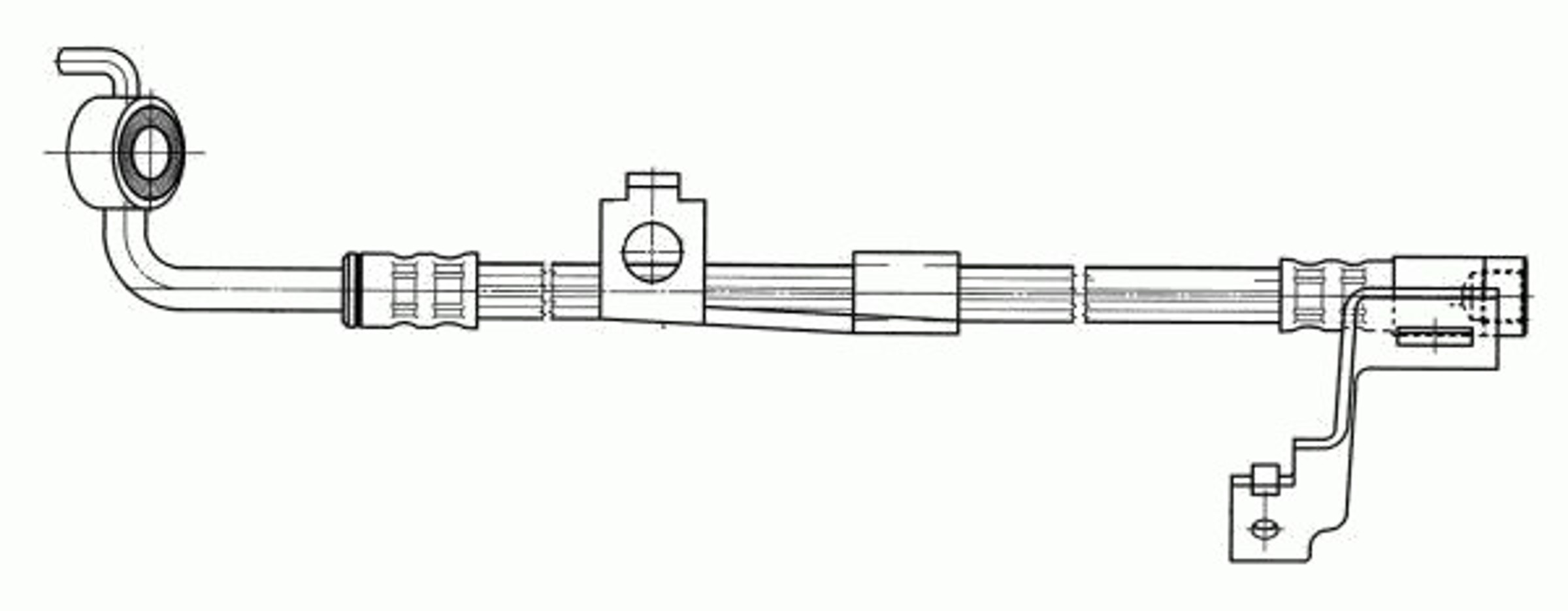 Шланг тормозной CEF 512136