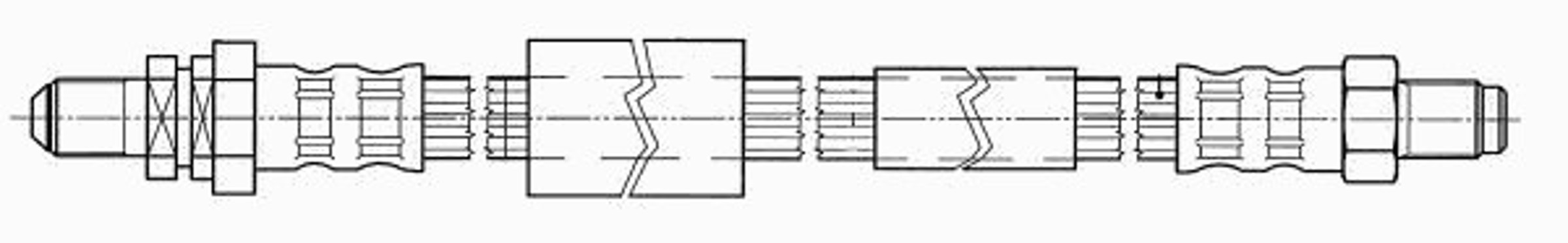 Шланг тормозной CEF 512188