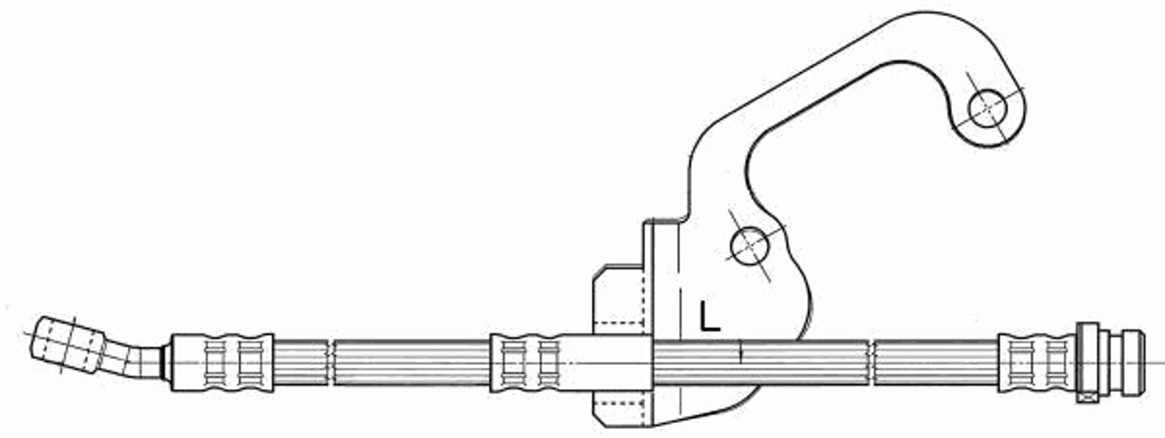 Шланг тормозной CEF 512297