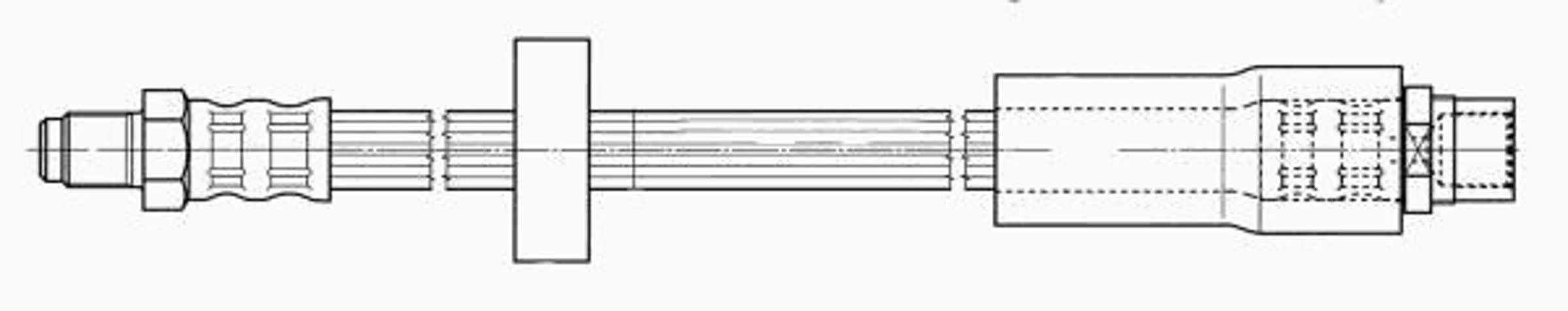 Шланг тормозной CEF 512315