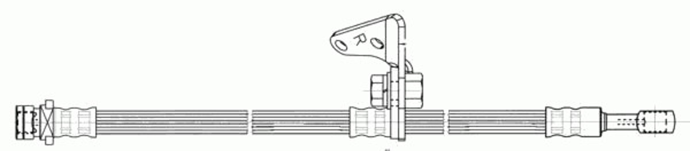 Шланг тормозной CEF 512474