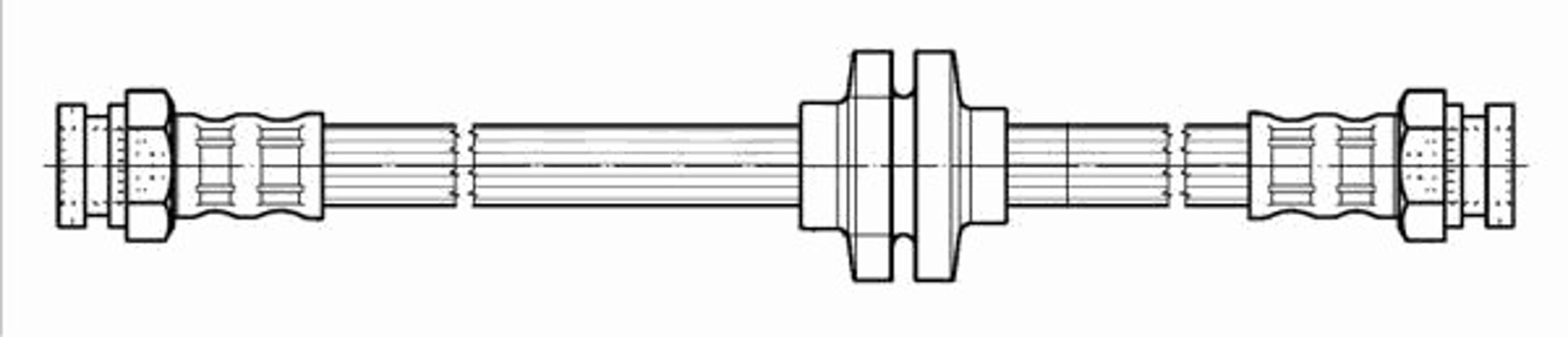 Шланг тормозной CEF 512549