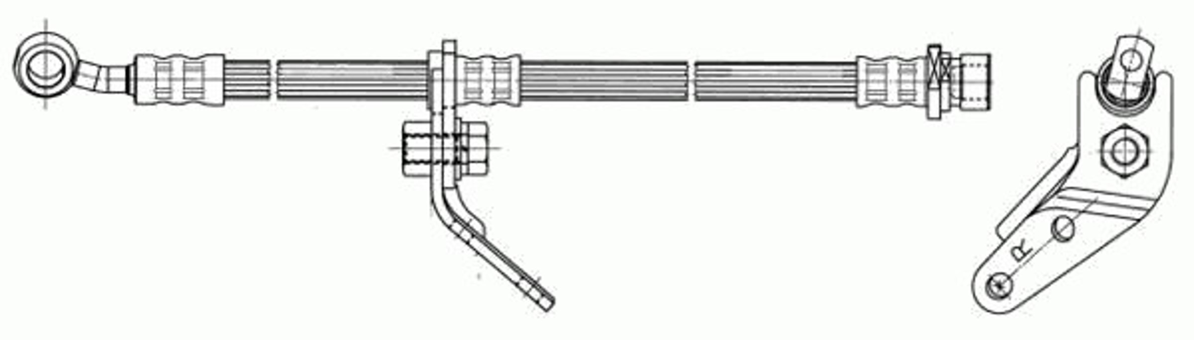 Шланг тормозной CEF 512572