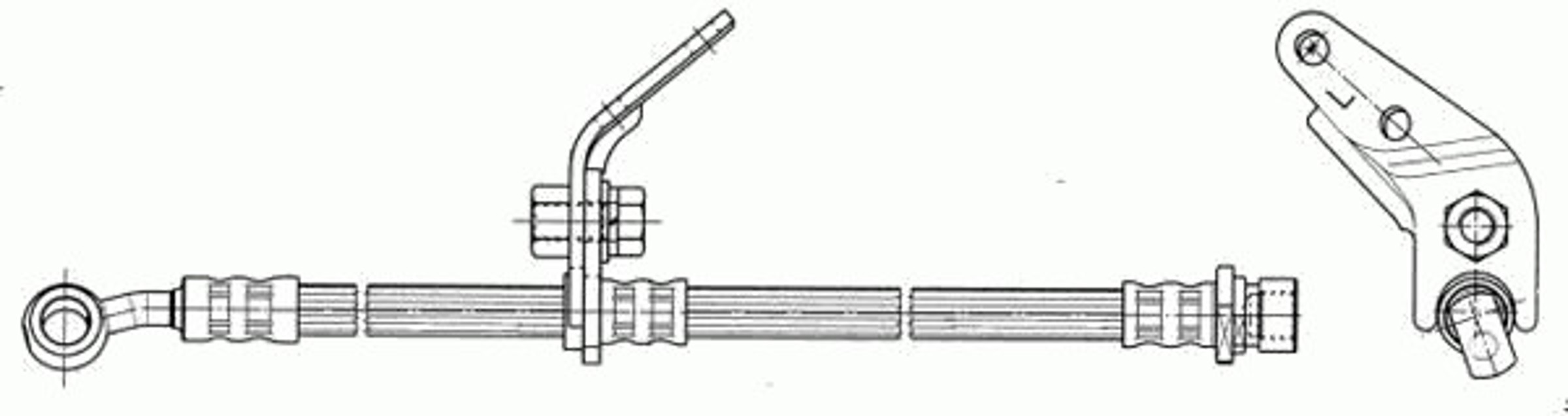Шланг тормозной CEF 512573
