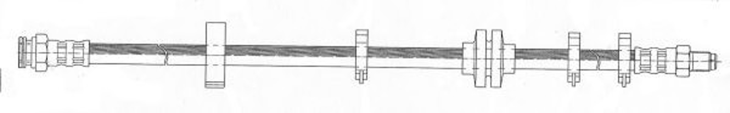 Шланг тормозной CEF 517067