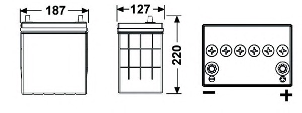Аккумулятор CENTRA CB356