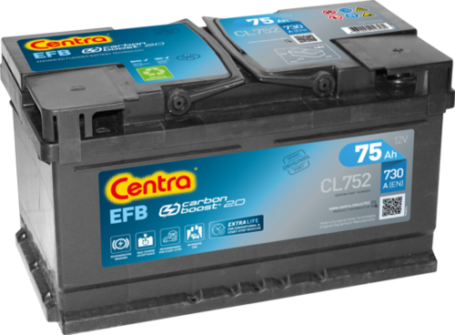 Аккумулятор CENTRA CL752