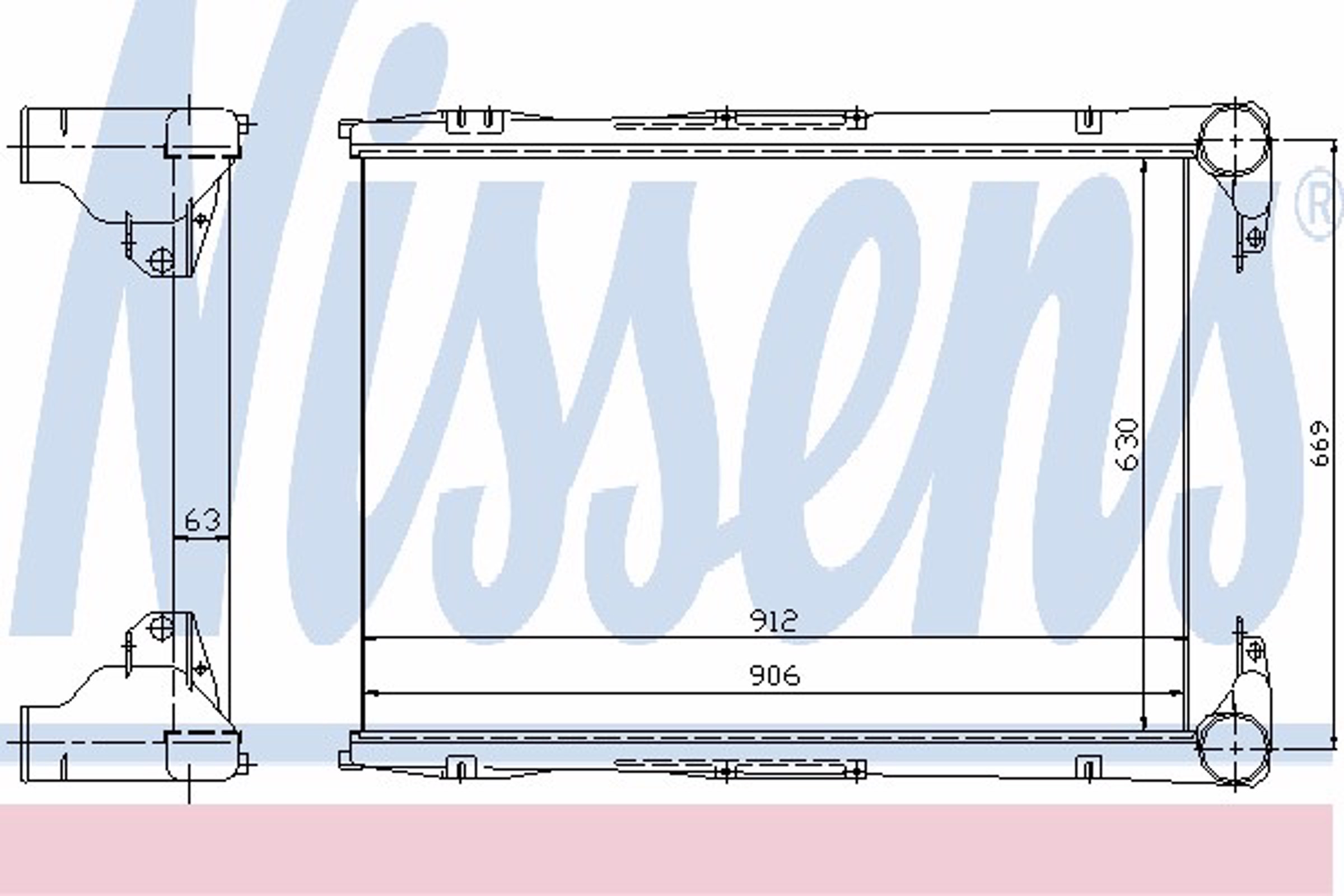 Интеркулер NISSENS 96968