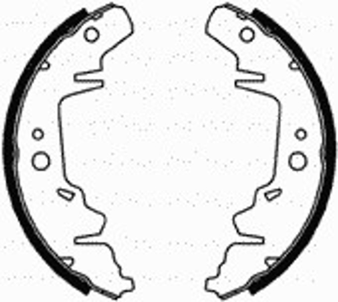 Комплект тормозных колодок CIFAM 153-026
