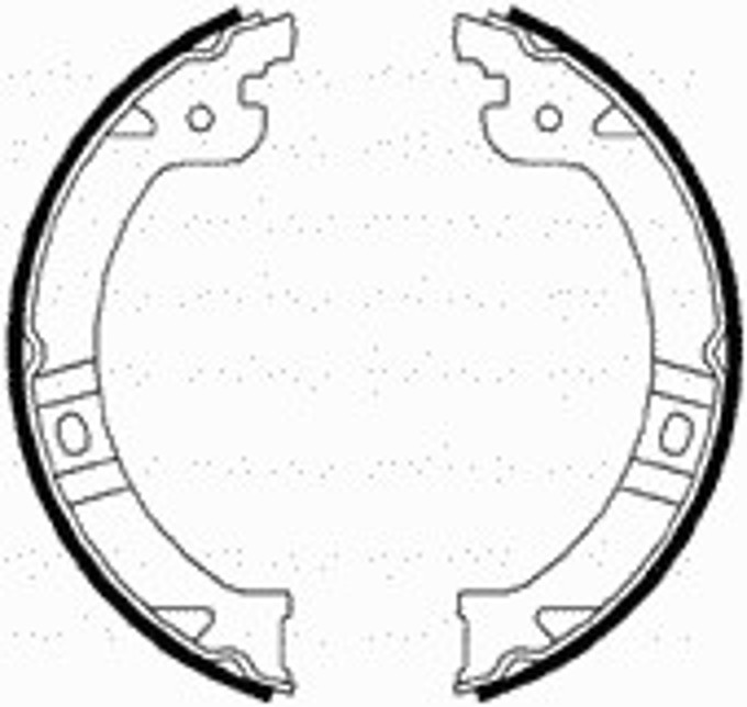 Комплект тормозных колодок стояночная тормозная система CIFAM 153-027