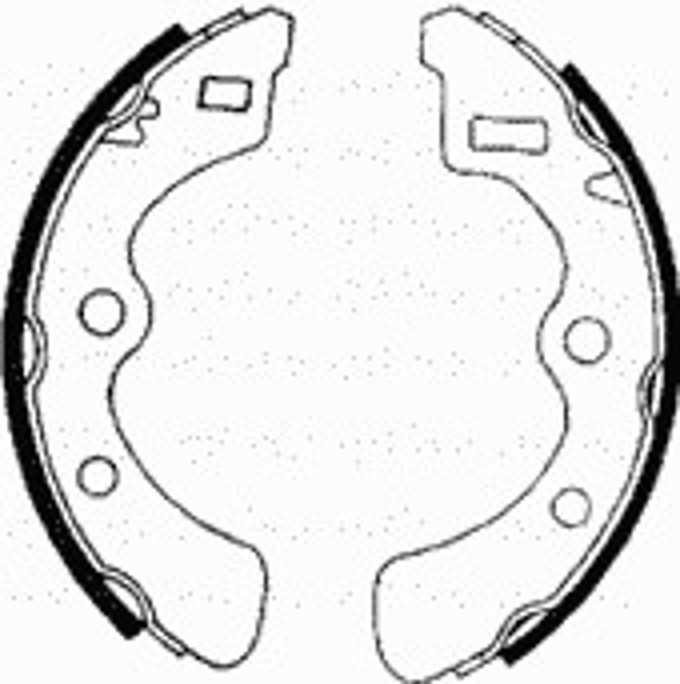 Комплект тормозных колодок CIFAM 153-152