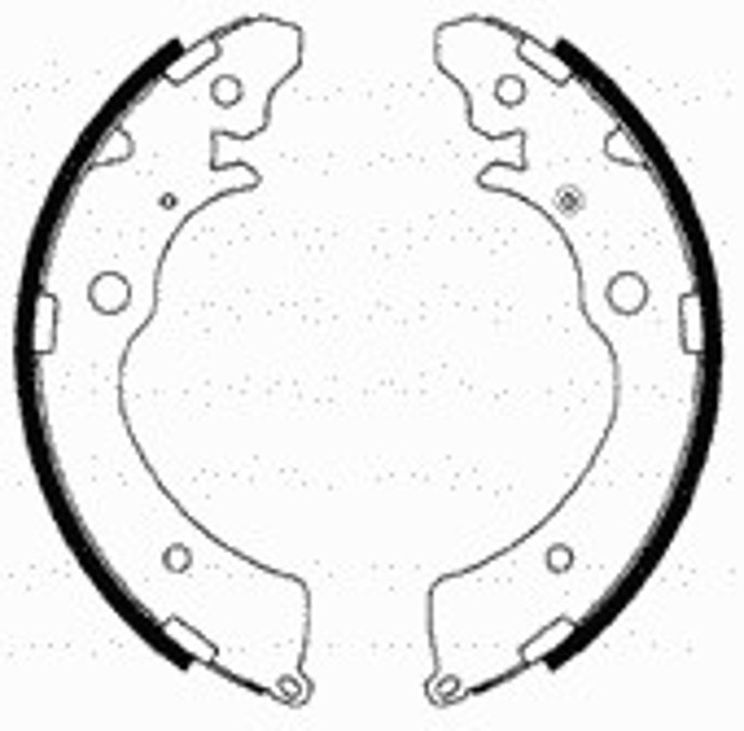 Комплект тормозных колодок CIFAM 153-154