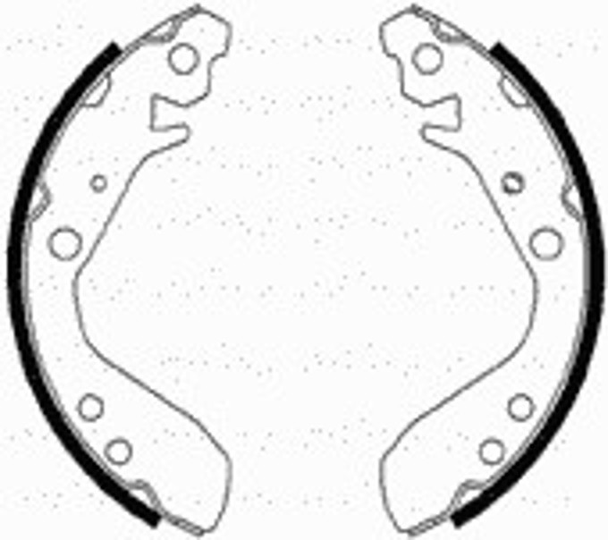 Комплект тормозных колодок CIFAM 153-158