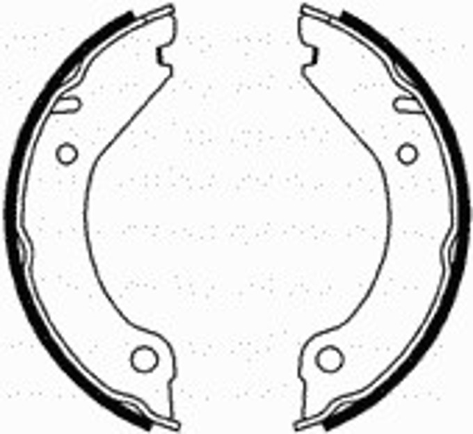 Колодки тормозные барабанные CIFAM 153-473