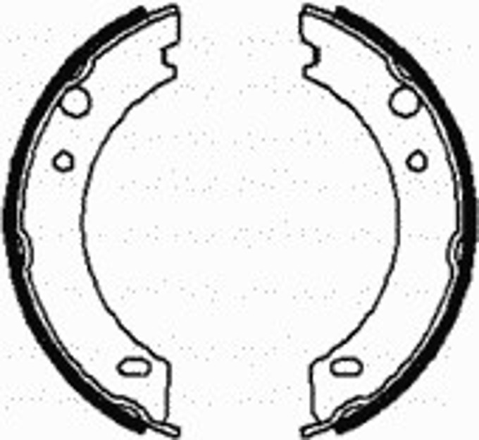 Колодки тормозные барабанные CIFAM 153-477