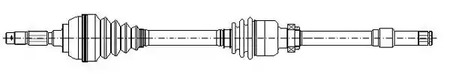 Приводной вал CIFAM 655-1066