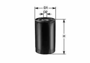 DN256 CLEAN FILTERS Фильтр топливный