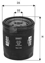 Фильтр масляный jeep compass (mp/m6) 1.3i/hybrid 08/20- renegade 1.0t-gdi/1.3t-gdi 08/18- CLEAN FILTERS DO5527