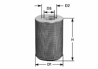 Фильтр воздушный CLEAN FILTERS MA535