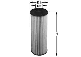 MG1665 CLEAN FILTERS Фильтр топливный ERF: ECT 02- \ MAN: LION S COACH 95-, LION S STAR 91-, SL II 84-96, SU 75-, TGA = 18.310 FAC, FARC/18.310 FAK, FAK-L, FALK/18.310 FAS, FARS/18.310 FLS