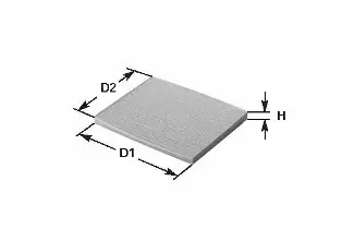 Салонный фильтр CLEAN FILTERS NC2131CA