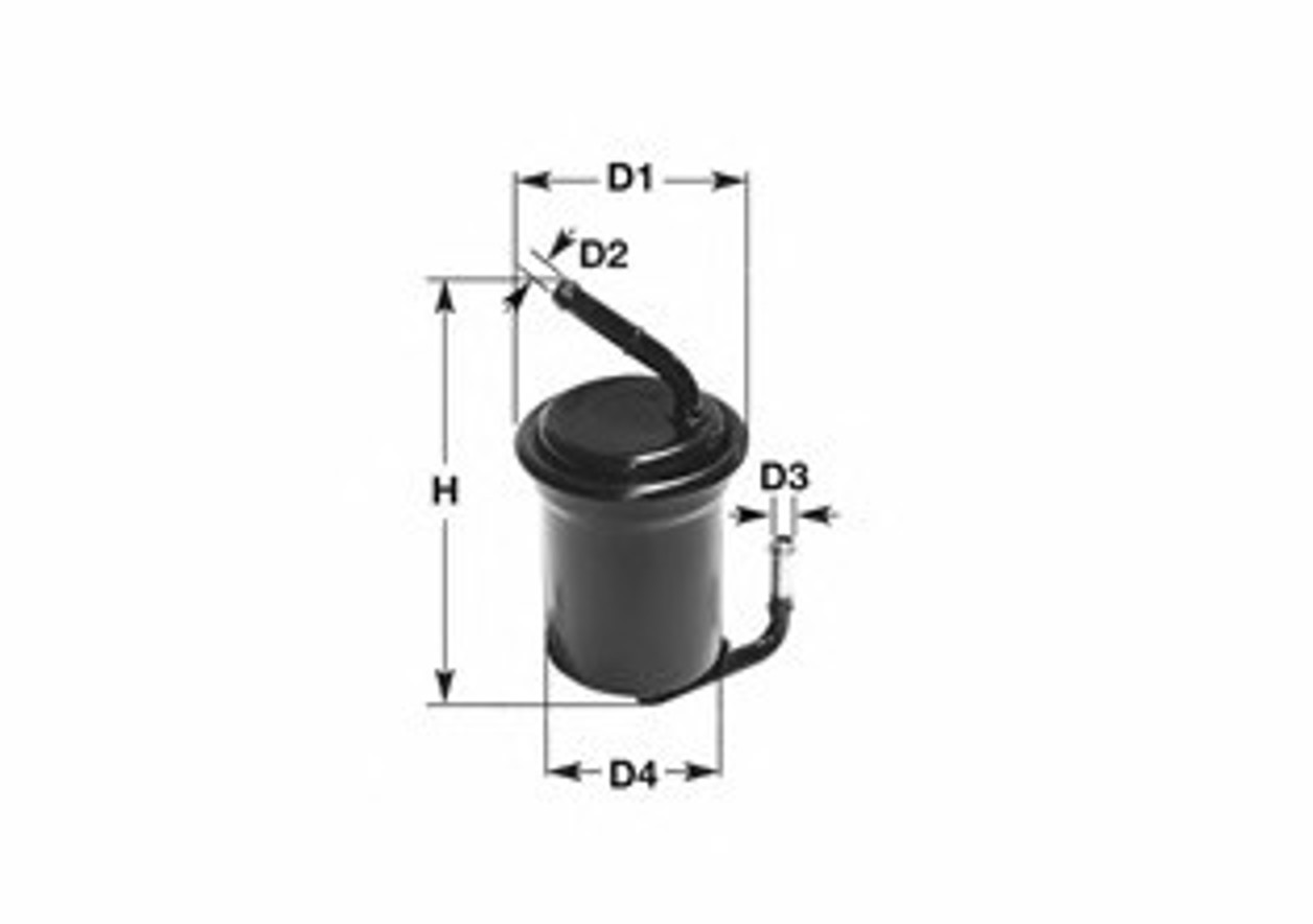 Фильтр топливный CLEAN FILTERS MBNA1508