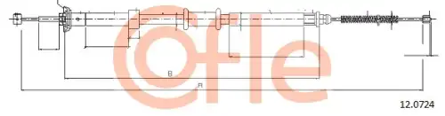 Трос ручника COFLE 12.0724
