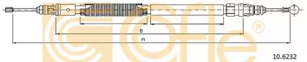 Трос стояночного тормоза COFLE 10.6232