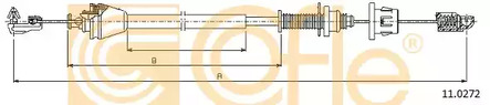 Тросик газа COFLE 11.0272