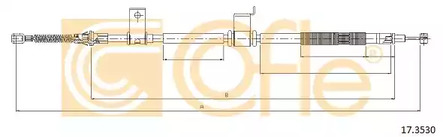 Трос стояночного тормоза COFLE 17.3530