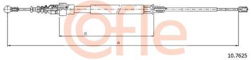 92.10.7625 COFLE Трос стояночного тормоза