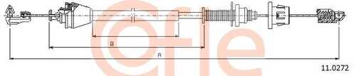 92.11.0272 COFLE Тросик газа