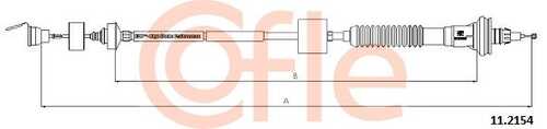 Трос, управление сцеплением COFLE 92.11.2154