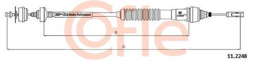 Трос, управление сцеплением COFLE 92.11.2248