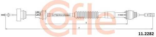 Трос сцепления COFLE 92.11.2282