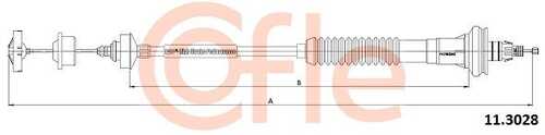 Трос сцепления COFLE 92.11.3028